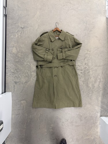 Burberry trench cappotto kaki