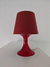 Lampada Ikea Lampan Plastica Vintage Rossa