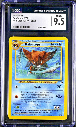 Cgc kabutops 25 - 9.5, neo