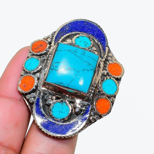 Anello regolabile corallo
