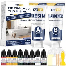 Kit di Riparazione per Vasca da Bagno, Kit Riparazione Piastrelle Ceramica per P