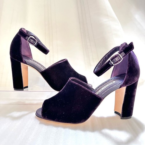 Manolo blahnik sandalo tacco - manolo,