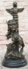 Scultura In Bronzo Di Capo