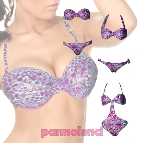 Bikini monokini costume donna