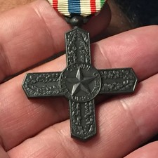 Croce dell'ordine di Vittorio Veneto  1918- 1968 medaglia