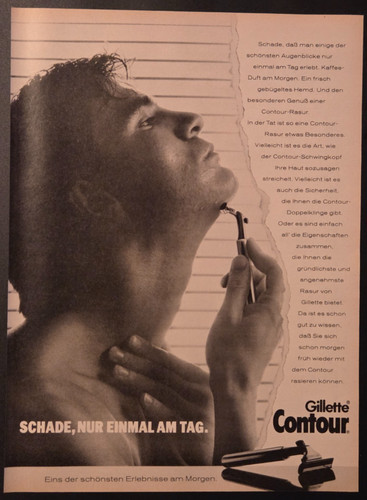 Gillette contour rasoio - contour,