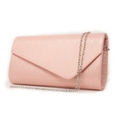 Pochette rosa cerimonia clutch