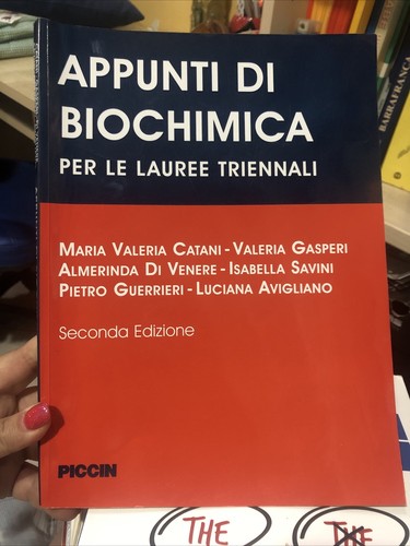 Appunti biochimica - appunti,