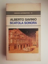 Alberto savinio scatola sonora - alberto,