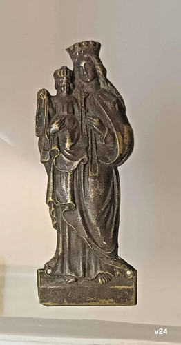 Placchetta votiva madonna - placchetta,