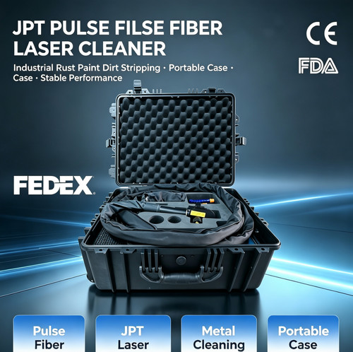 Pulitore laser fibra pulsata