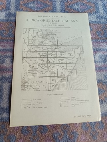 Carta touring club italiano - touring,