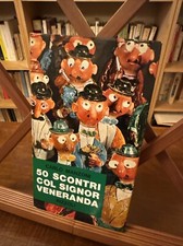 50 Scontri col Signor Veneranda - Carlo Manzoni AUTOGRAFATO Rizzoli 1966