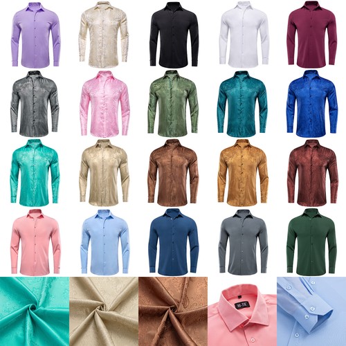 Camicia uomo casual gialla