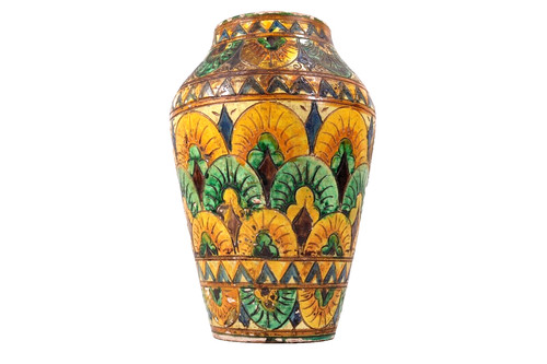 Vaso ceramica comò italiano