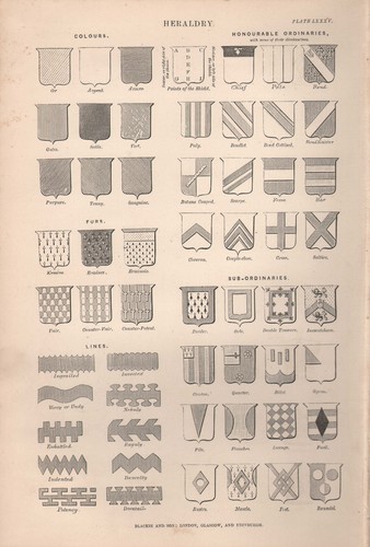 1874 stampa araldica - 1874,