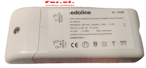 Edoline ed2310 trasformatore - ed2310,