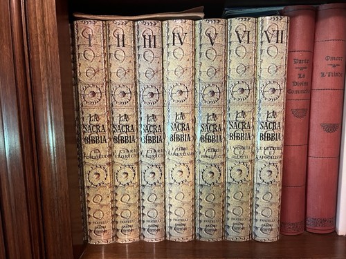 Sacra bibbia libri - sacra,