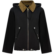BARBOUR - Giubbotto nero per