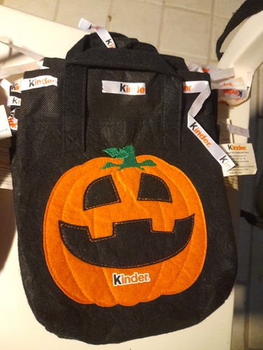 Sacchetto kinder halloween - kinder,