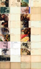 cartoline MILIZIA MILITARI REGGIMENTALI lotto 20 pezzi-Codice 046I