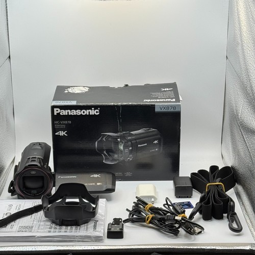 Panasonic vx878 ultra hd - panasonic, 4k