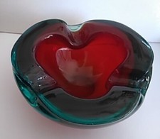 VINTAGE PORTACENERE IN VETRO