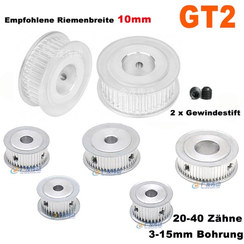Puleggia gt2 denti foro - gt2,