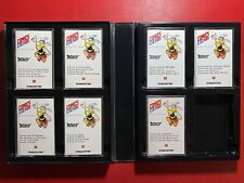 ASTERIX COMICS WITH ME - 7 Cassette + Box IMPARARE L'INGLESE De Agostini 1990
