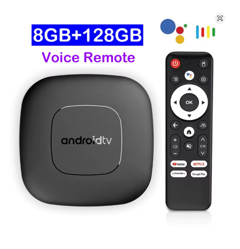 Smart box 8gb 128gb android - tv,