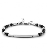 Bracciale uomo acciaio - bracciale, e