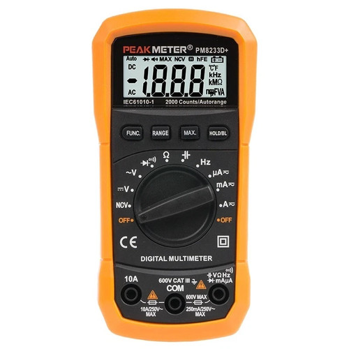 Peakmeter multimetro digitale - peakmeter,