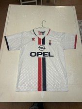 Maglia Calcio Milan Anni 90 Lotto Opel No Numero Taglia L Rara Vintage 