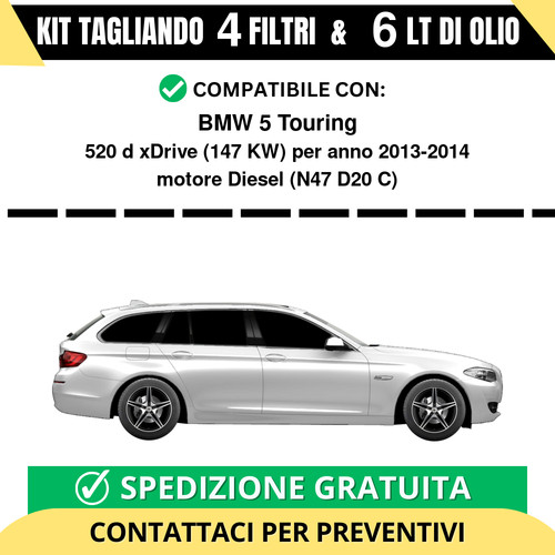 Tagliando per bmw touring - tagliando, 5