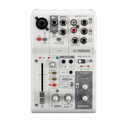 Yamaha ag03 mk2 mixer live - mixer,