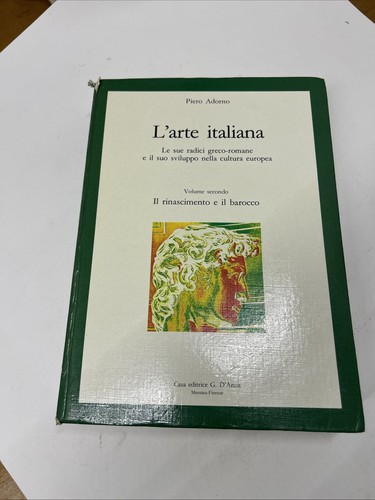 Arte italiana volume secondo - l'arte,