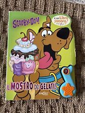SCOOBY-DOO! IL MOSTRO DEI GELATI Ed. Edicart 2010 Libro Sonoro