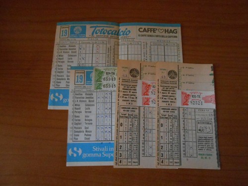 Schedina totocalcio concorso - schedina,