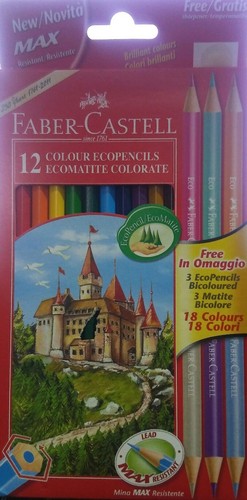 Pastelli matite colorate - 12,