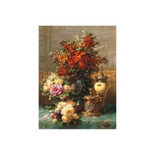 Stampa su Tela su Carta Poster o Quadro Jean-Baptiste Robie Composition with Peo