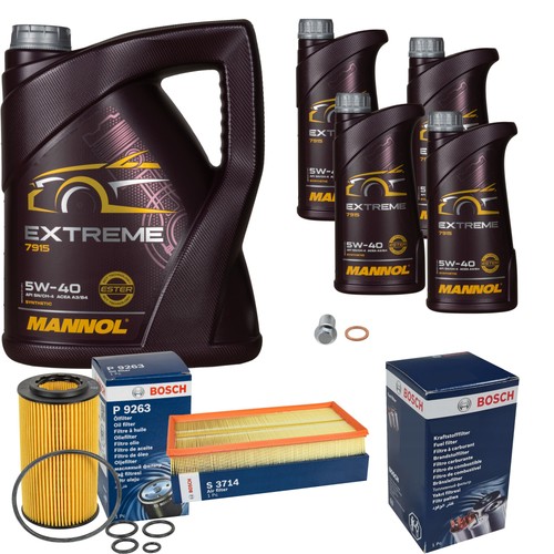 Bosch controllo set mannol - 9, l