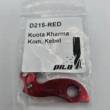 NUOVO gancio deragliatore bici bicicletta Pilo D215 rosso Kuota Kharma Kpm Kebel