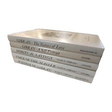5 Book Lot 1960s Khalil Gibran