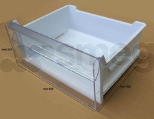 Cassetto freezer USATO per frigorifero 761171016 ricambio originale Smeg