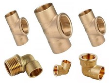 Raccordi a saldare in ottone
