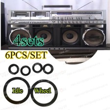 Set 4 anelli in gomma ruota