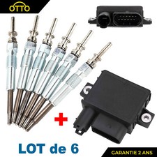 Boitier de Préchauffage + 6 Bougies pour BMW X3 X5 E53 3.0d X6 xDrive d 30d 35d