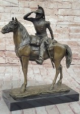 Impressionante scultura bronzo