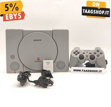 PLAYSTATION 1 FAT SONY PS1 CONSOLE  RICONDIZIONATA COMPLETA FAST SHIP 24H