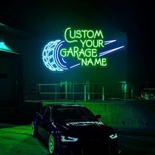 Insegna Neon Garage